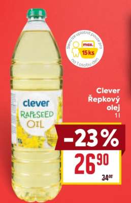 Clever Řepkový olej