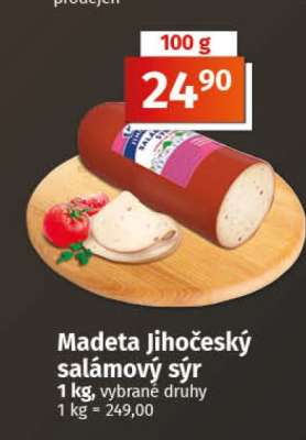 MADETA JIHOČESKÝ SALÁMOVÝ SÝR
