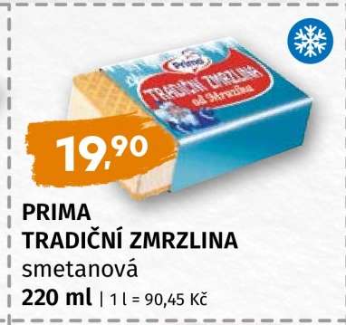 Prima Tradiční Zmrzlina