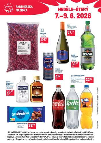 Leták MAKRO - 7.6.2026 - 9.6.2026.