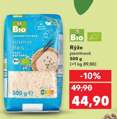 Bio Rýže jasmínová