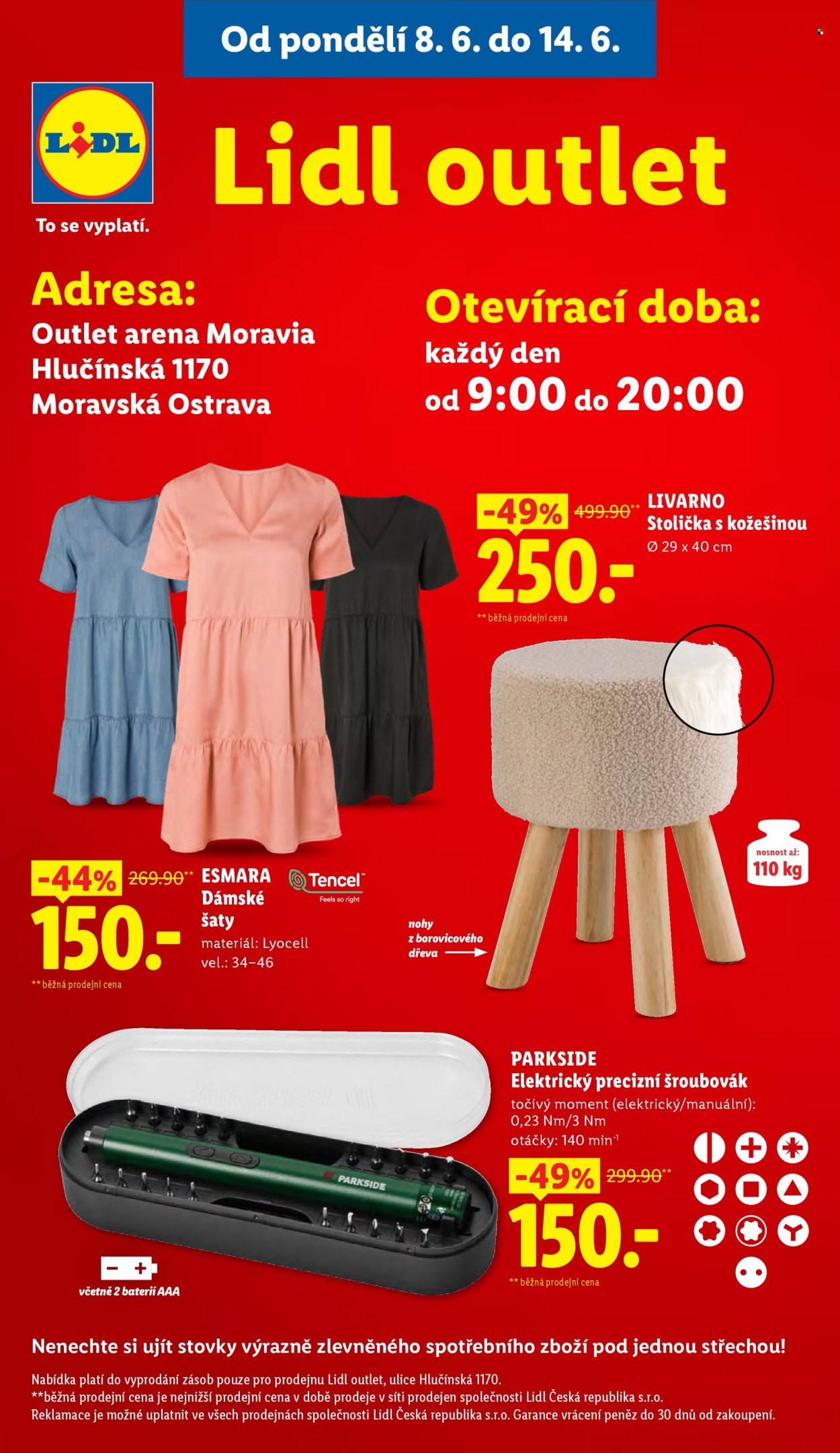 Leták Lidl - 8.6.2026 - 10.6.2026. Strana 50