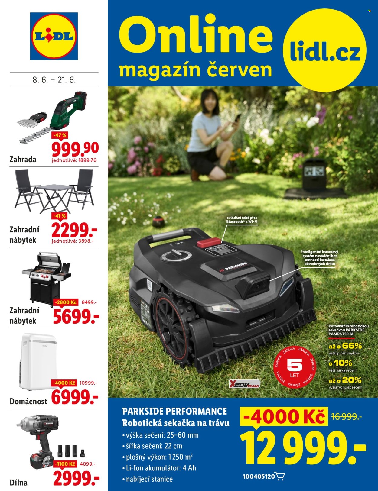 Leták Lidl - 8.6.2026 - 21.6.2026. Strana 1