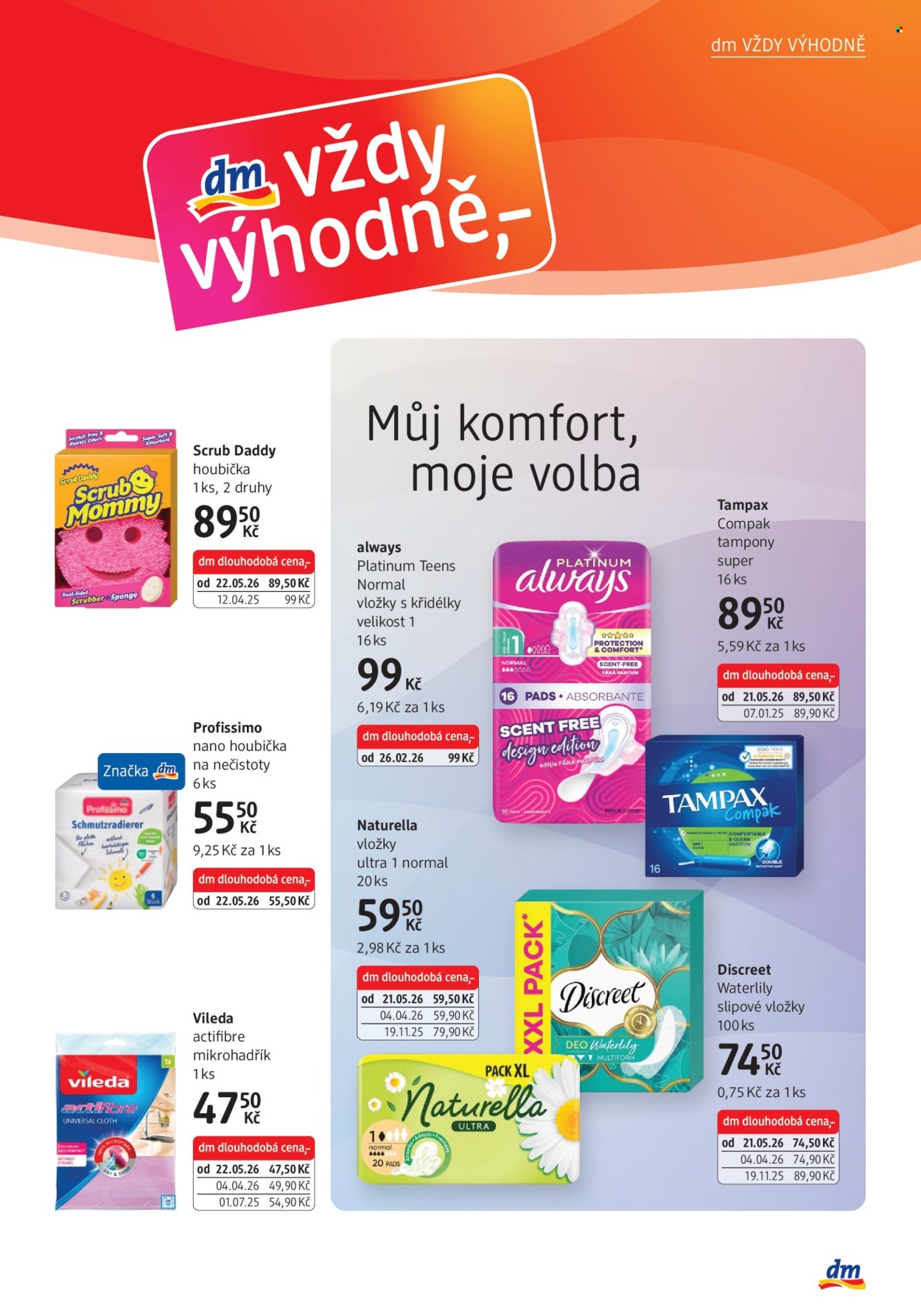 Leták dm drogerie - 4.6.2026 - 1.7.2026. Strana 7