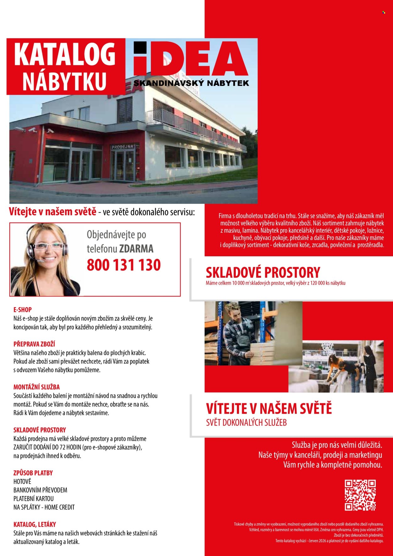 Leták IDEA nábytek. Strana 134