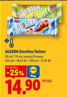 Algida Zmrzlina Twister