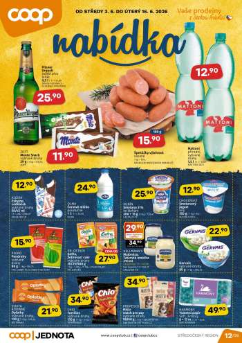 Leták coop JEDNOTA - 3.6.2026 - 16.6.2026.