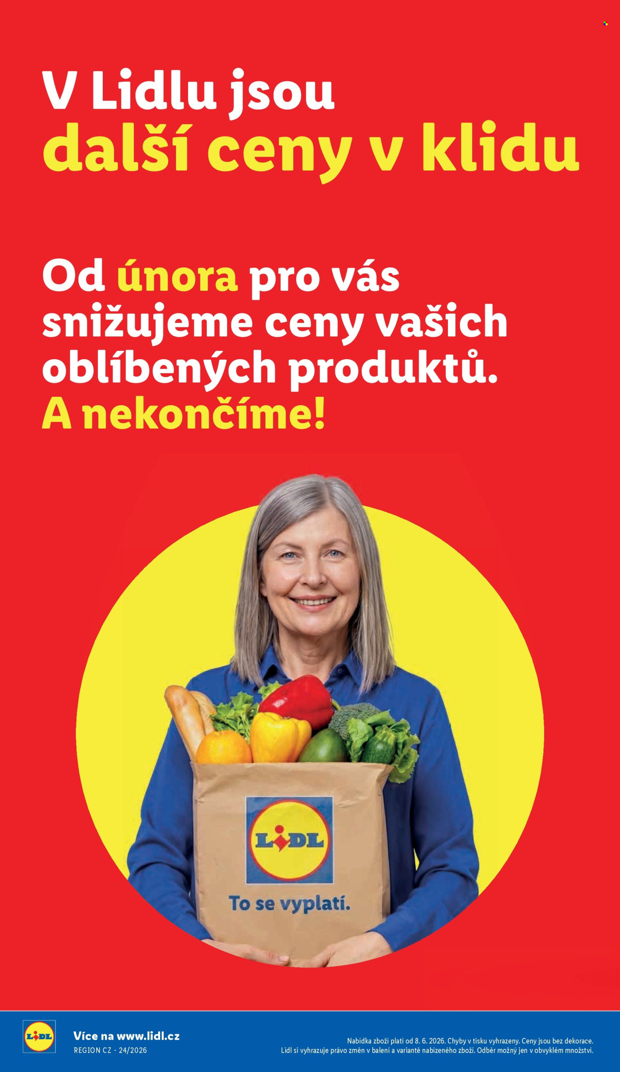 Leták Lidl. Strana 2