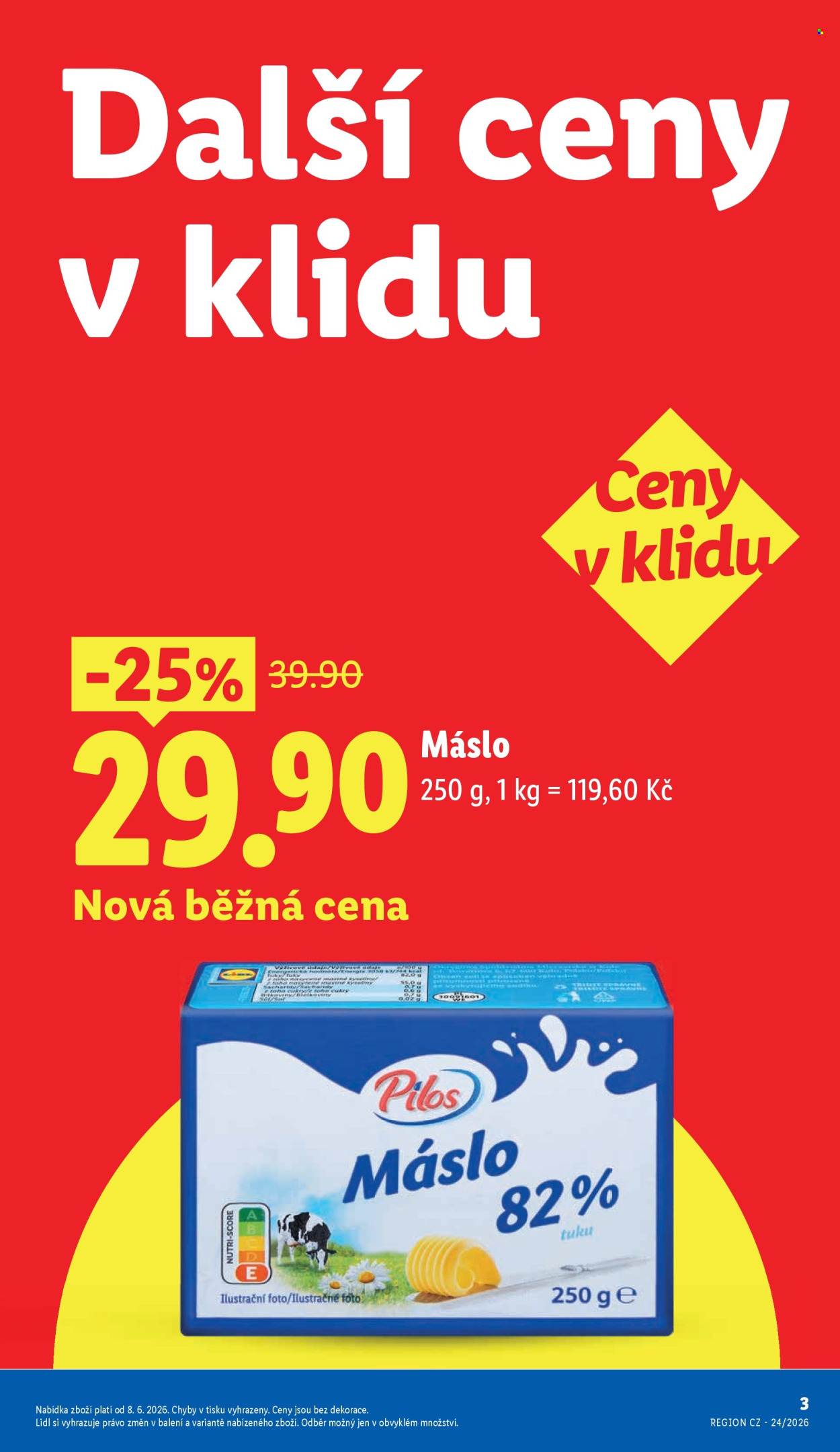 Leták Lidl. Strana 3