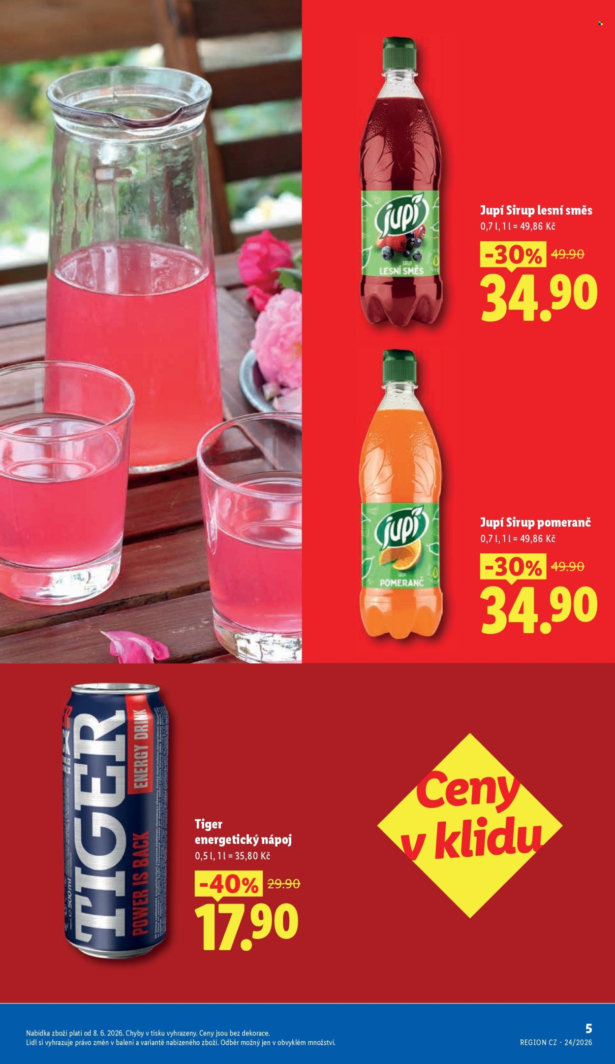Leták Lidl. Strana 5