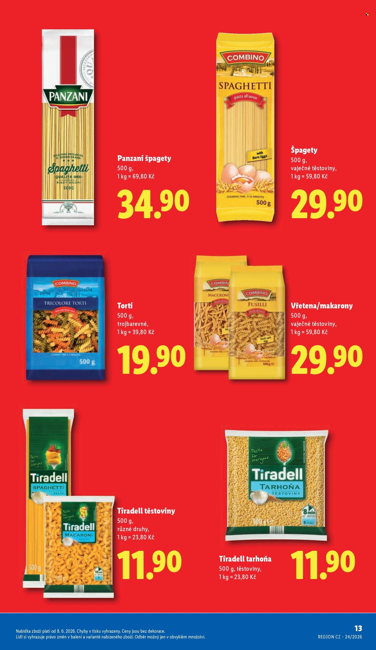Leták Lidl. Strana 13