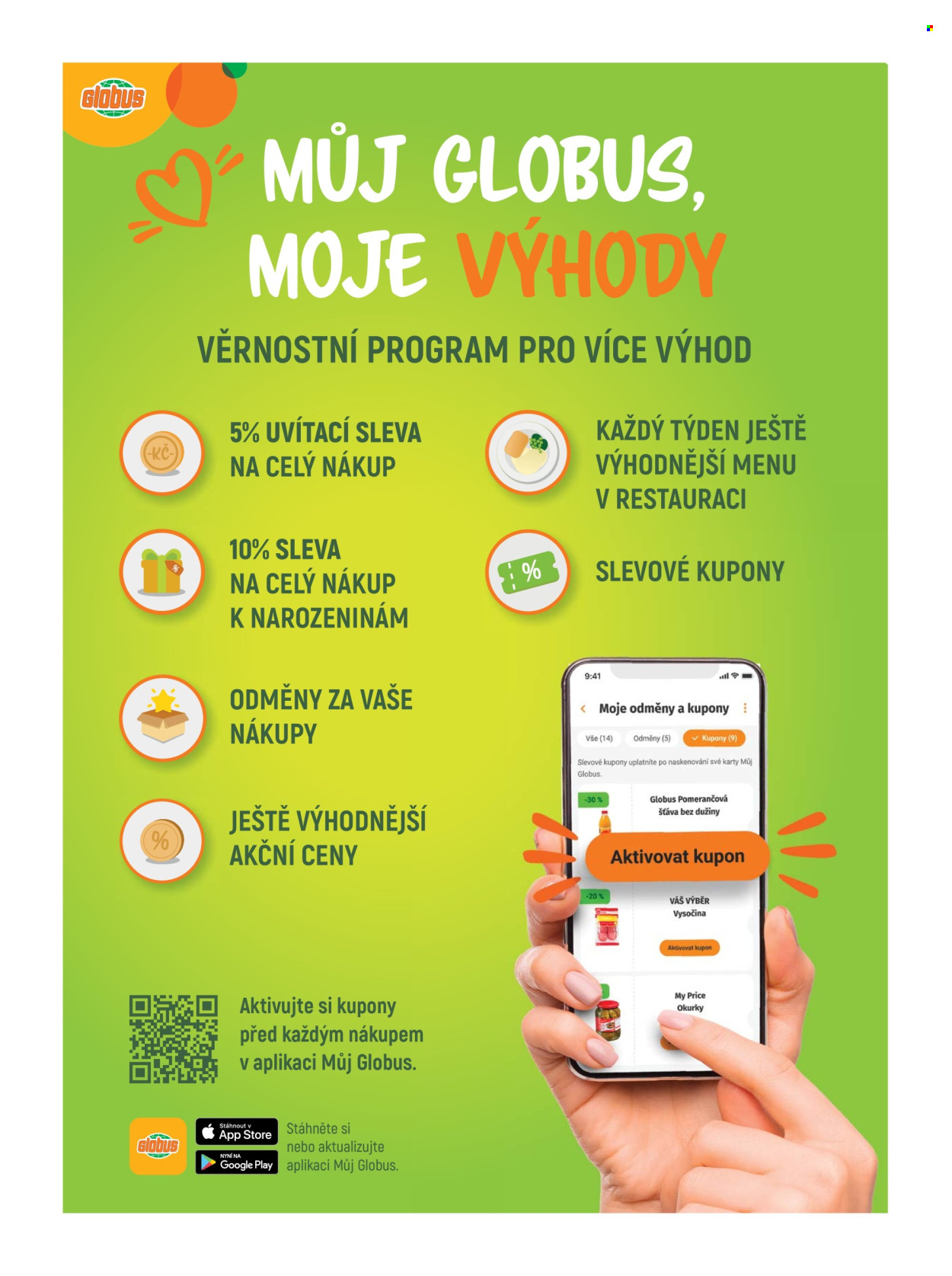 Leták Globus - 10.6.2026 - 16.6.2026. Strana 8