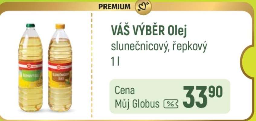 VÁŠ VÝBĚR Olej