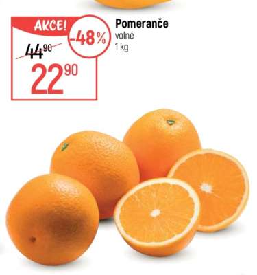 Pomeranče volné