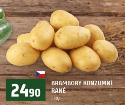 Brambory konzumní rané