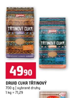 Druid cukr třtinový