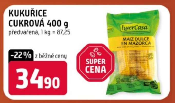 KUKUŘICE CUKROVÁ 400 g