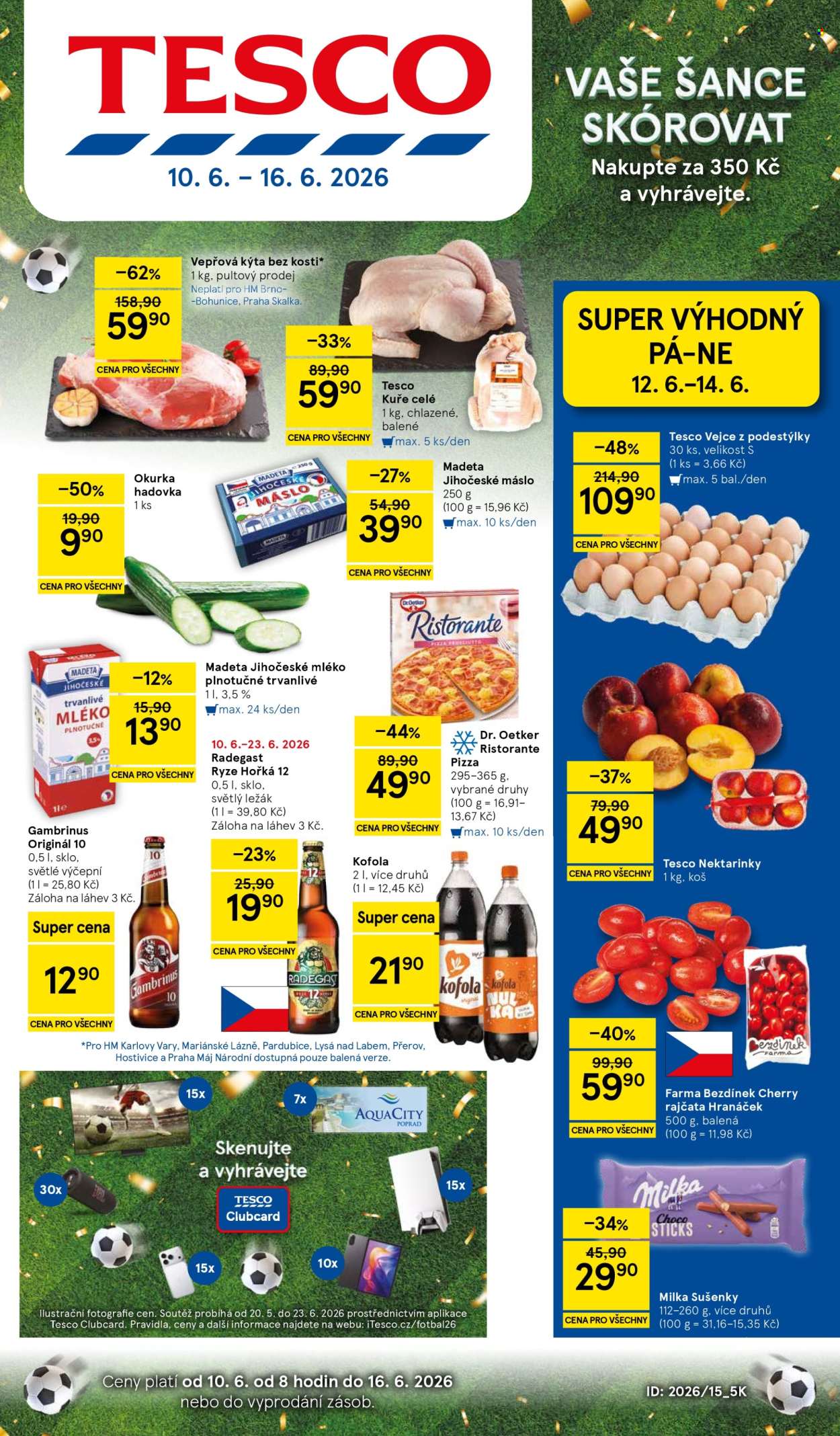 Leták TESCO - 10.6.2026 - 16.6.2026. Strana 1