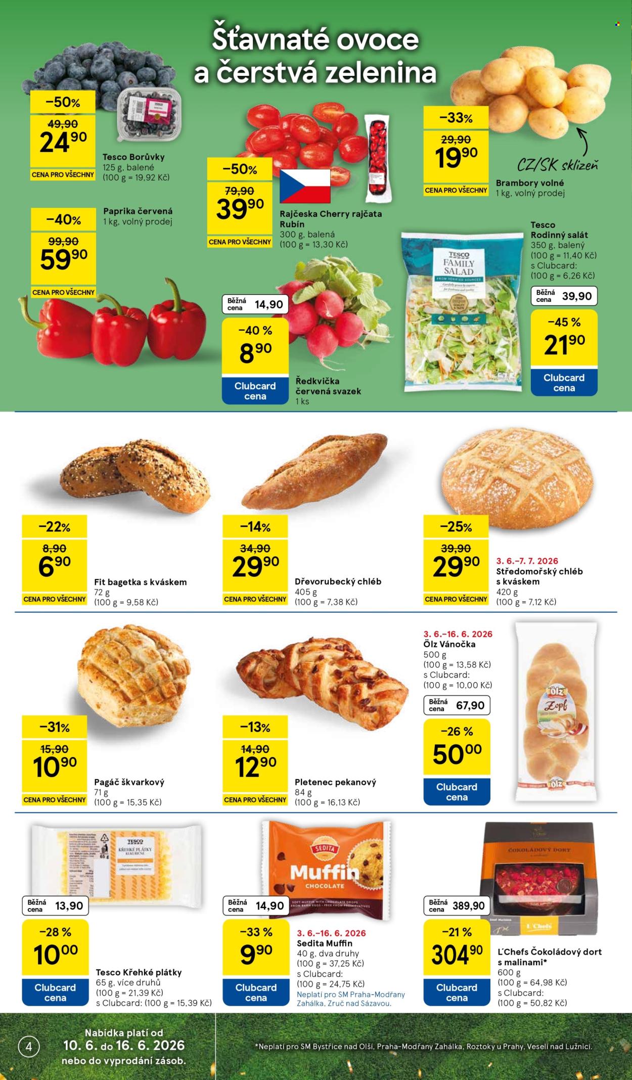 Leták TESCO supermarket - 10.6.2026 - 16.6.2026. Strana 4
