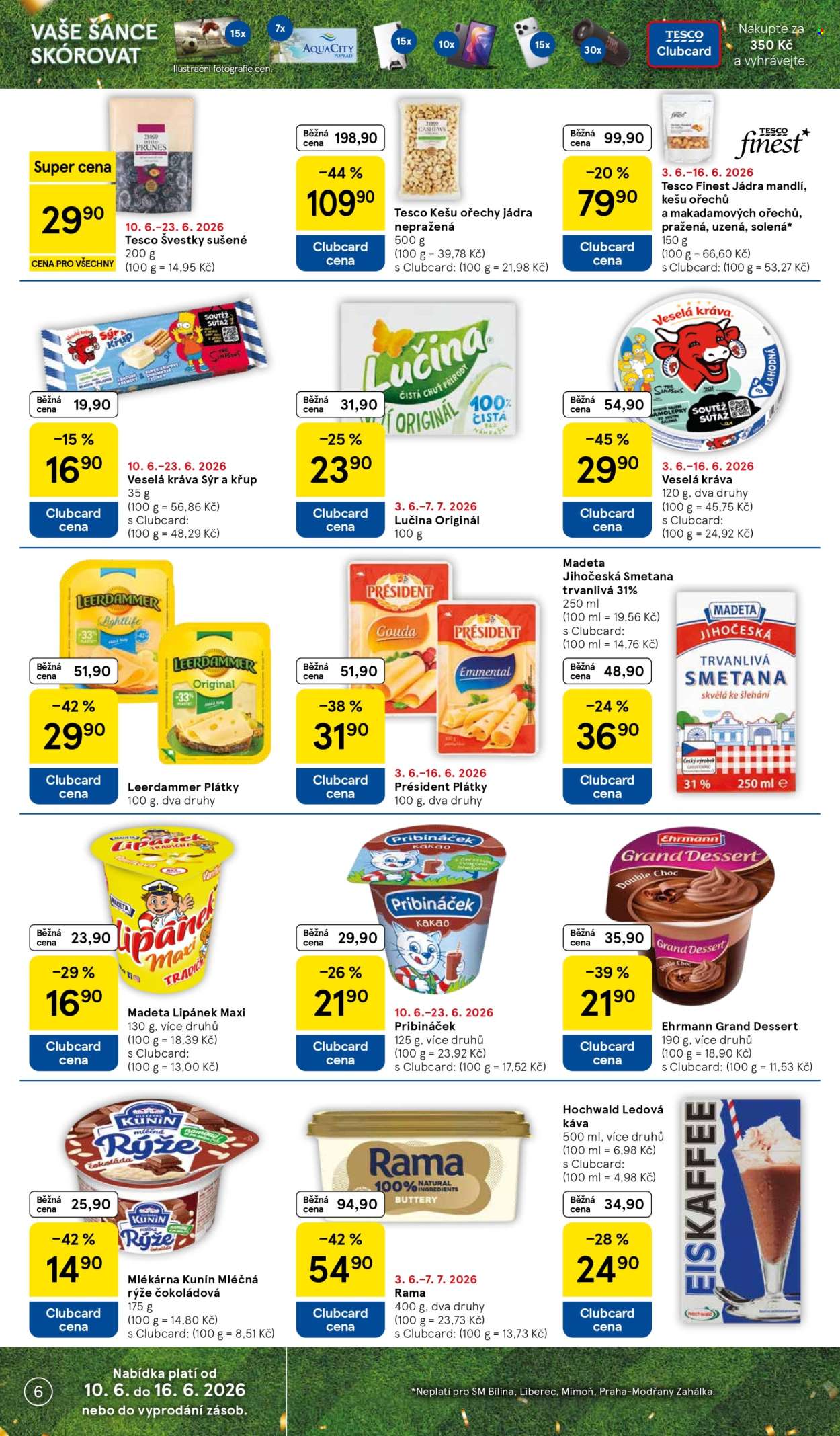 Leták TESCO supermarket - 10.6.2026 - 16.6.2026. Strana 6