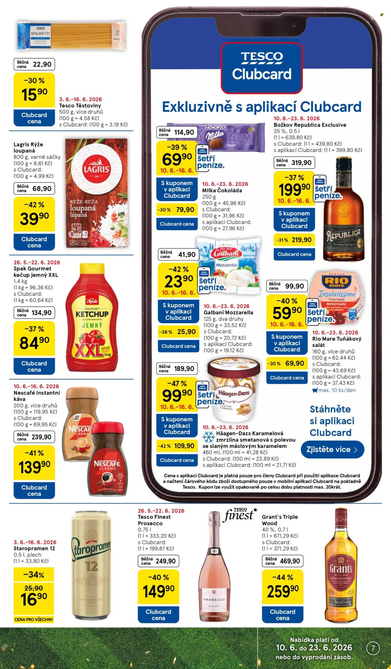 Leták TESCO supermarket - 10.6.2026 - 16.6.2026. Strana 7
