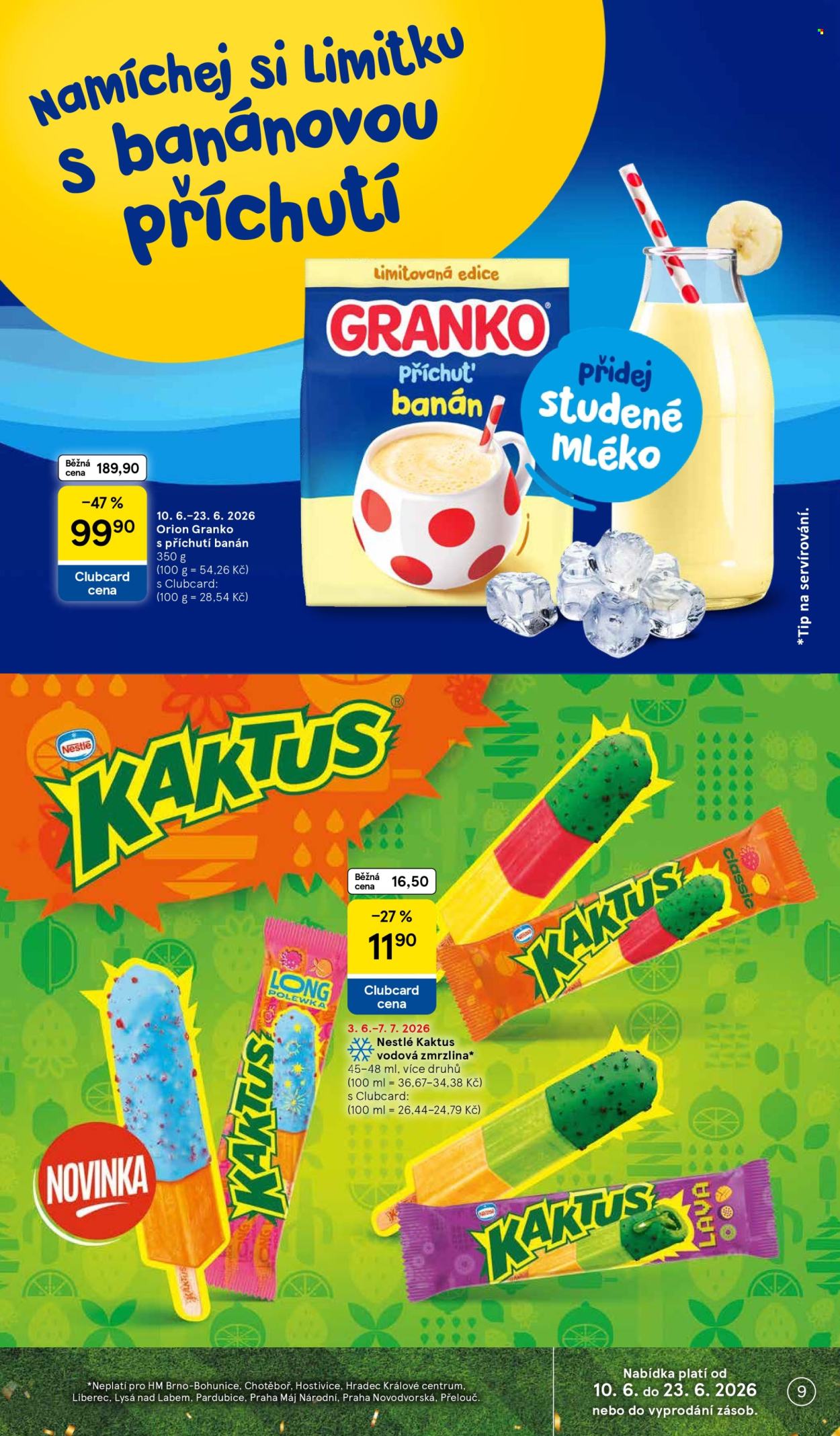 Leták TESCO - 10.6.2026 - 16.6.2026. Strana 9