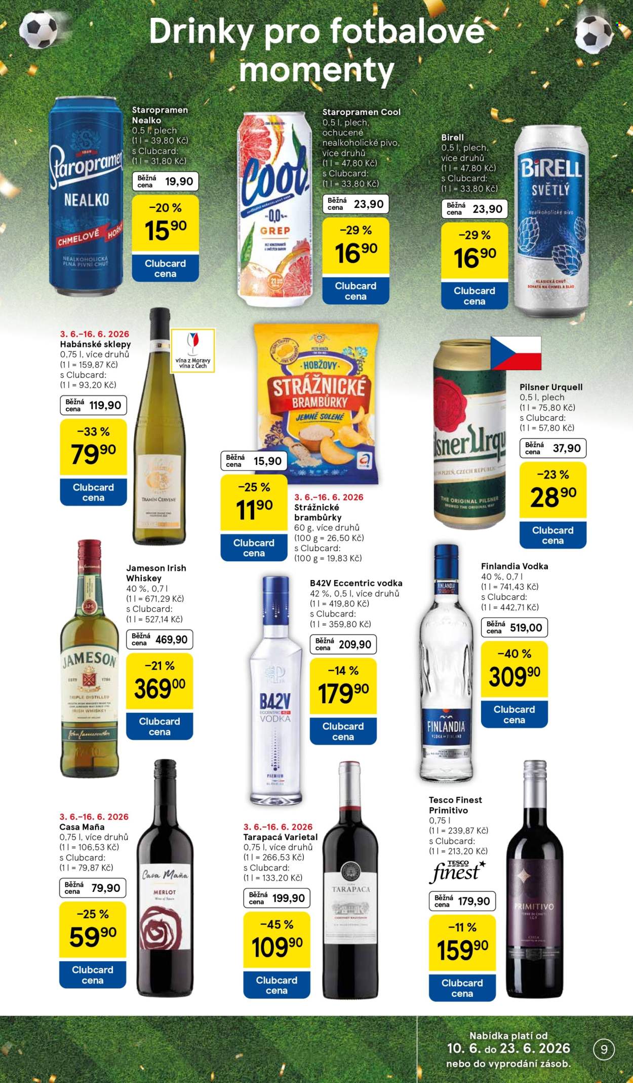 Leták TESCO supermarket - 10.6.2026 - 16.6.2026. Strana 9