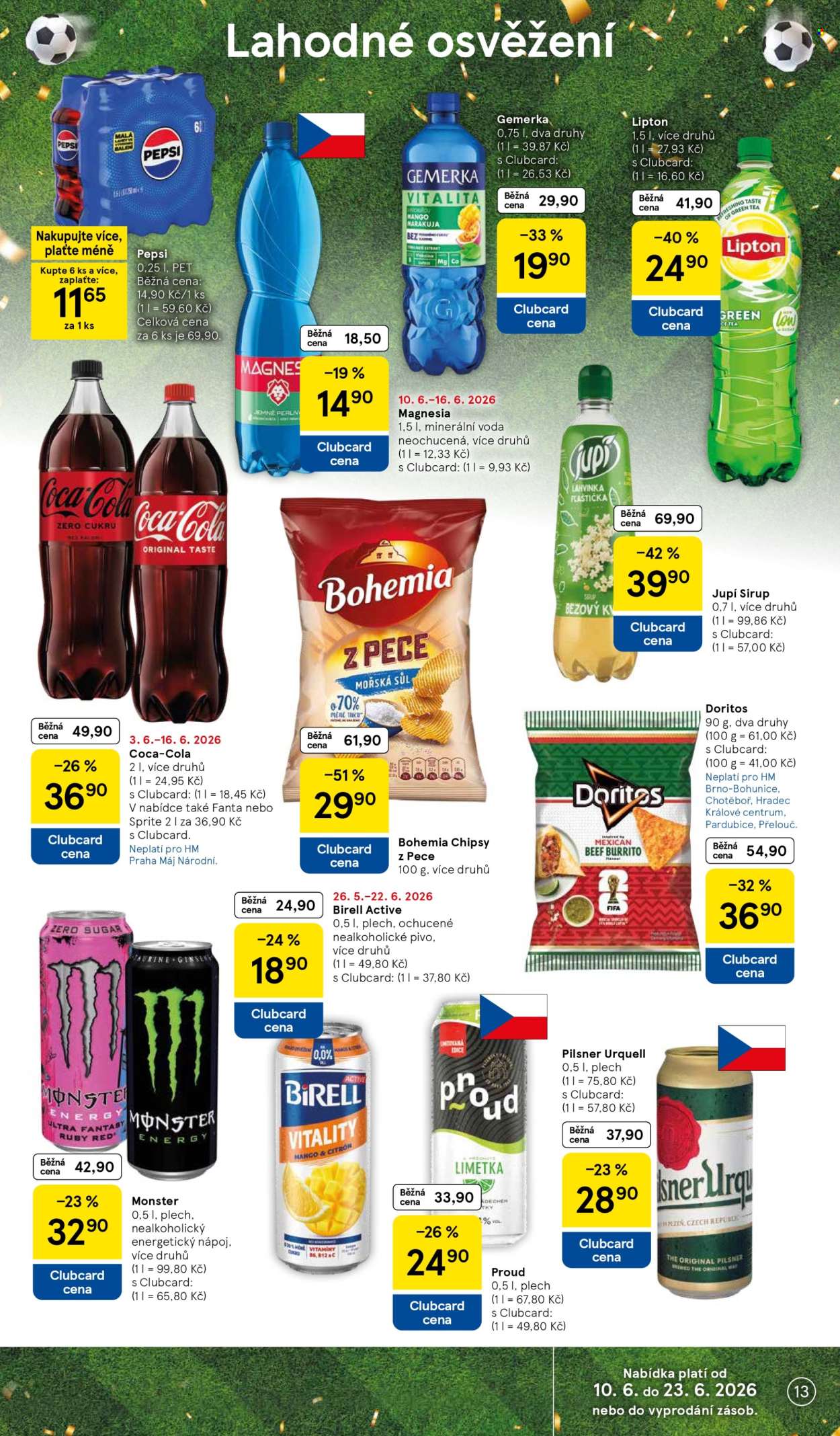 Leták TESCO - 10.6.2026 - 16.6.2026. Strana 13