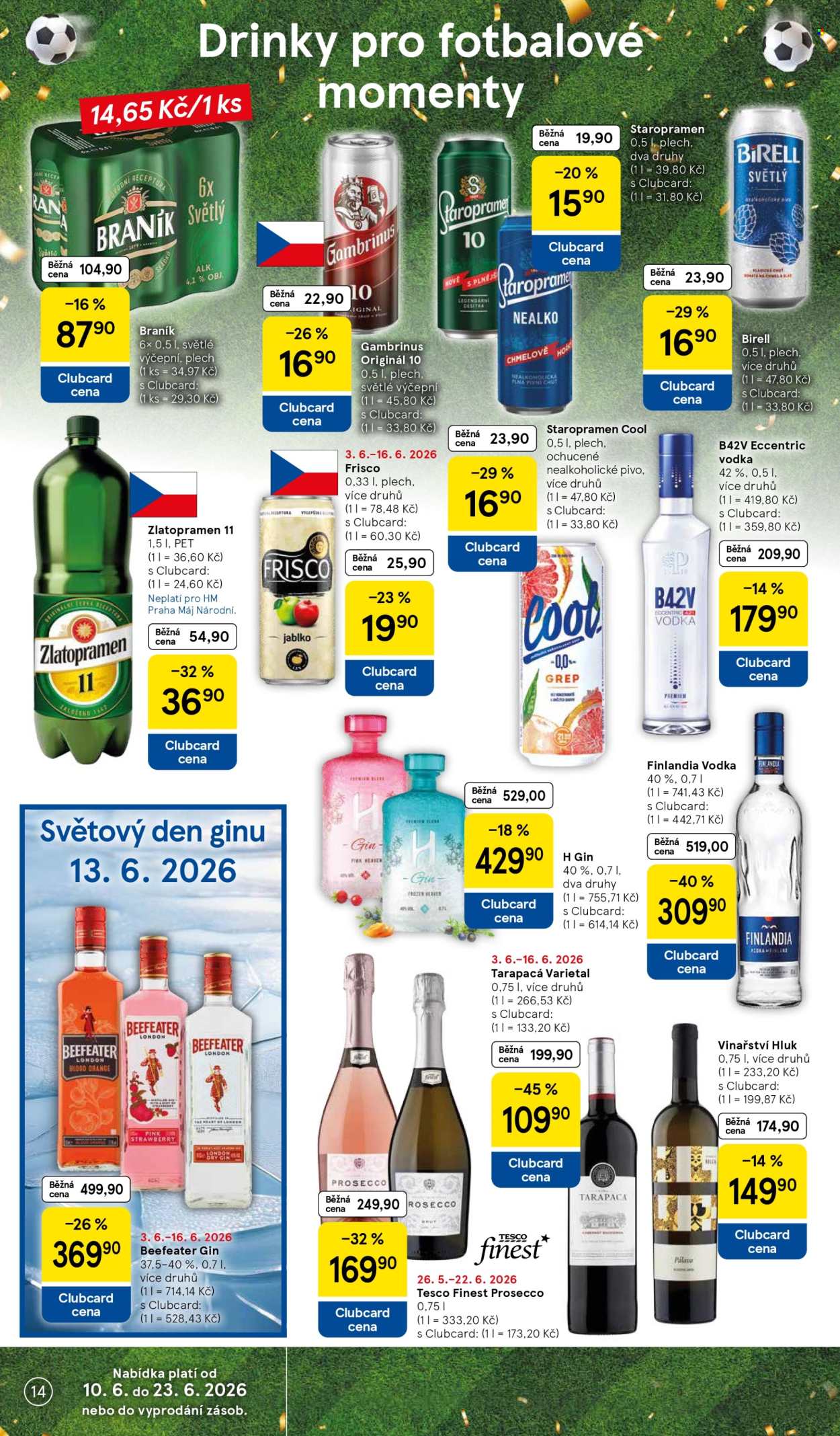 Leták TESCO - 10.6.2026 - 16.6.2026. Strana 14