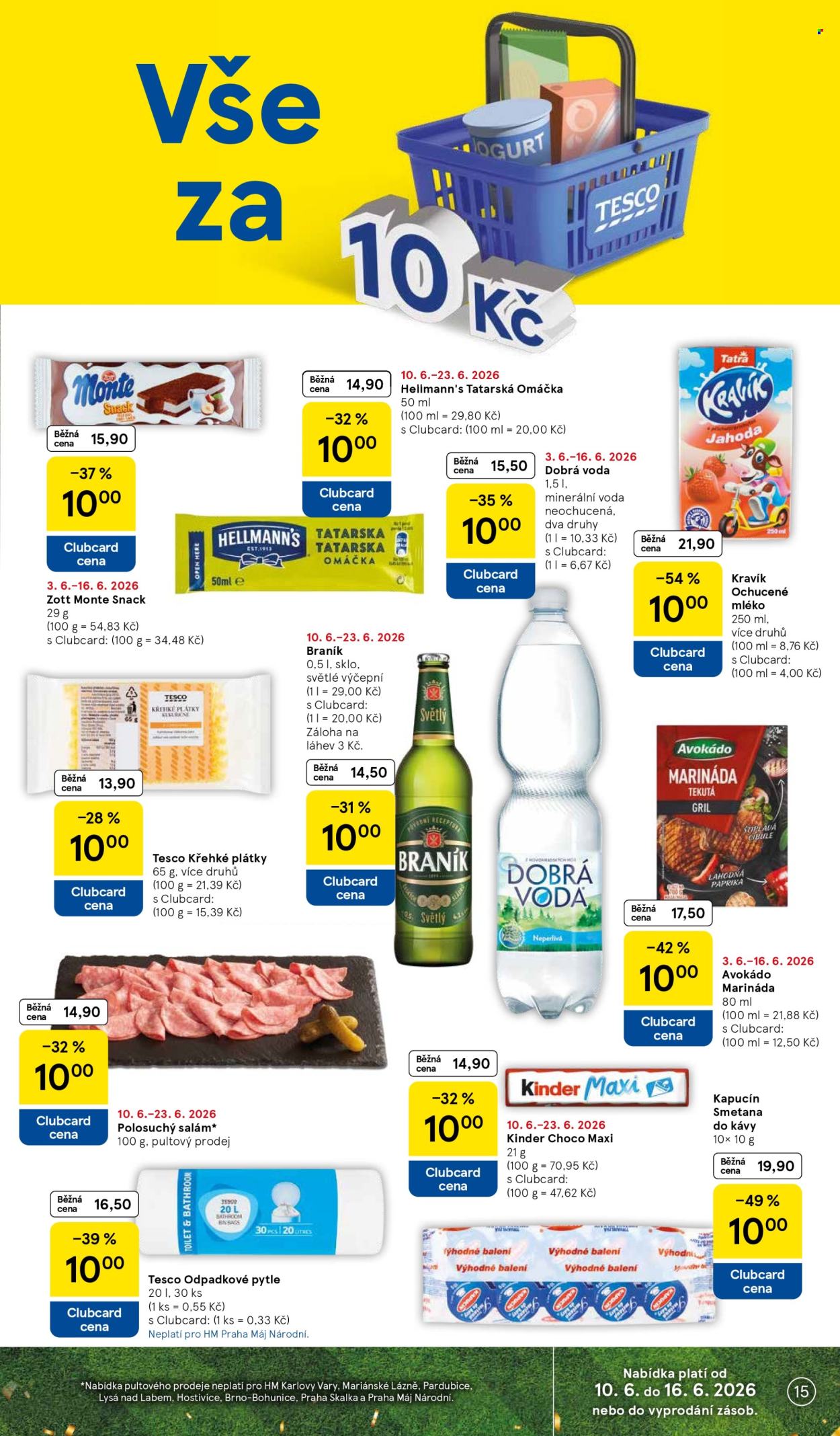 Leták TESCO - 10.6.2026 - 16.6.2026. Strana 15