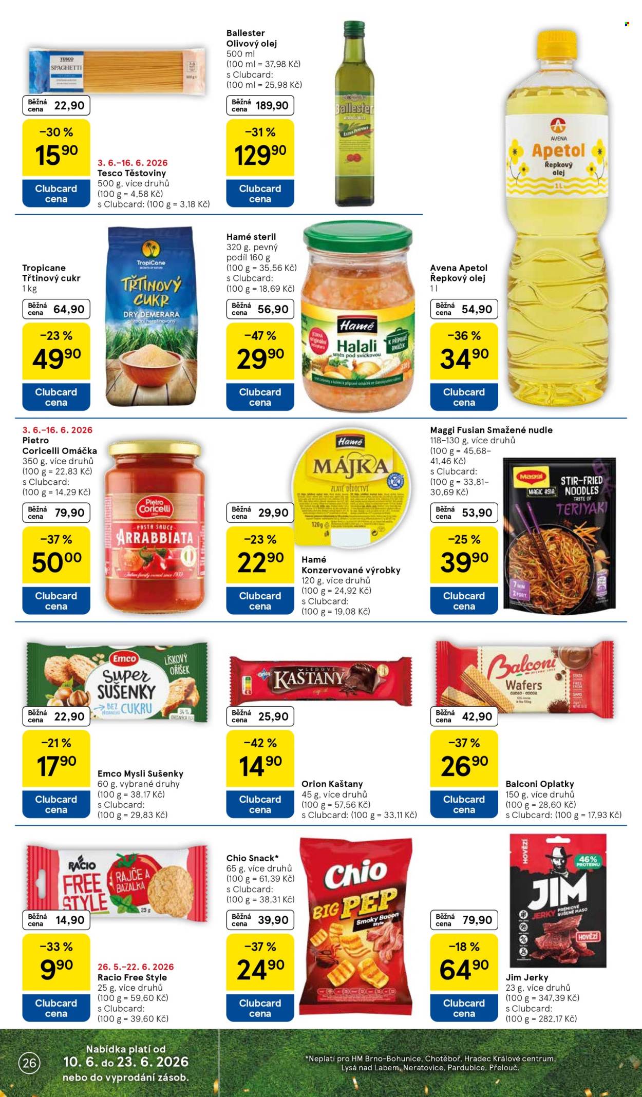 Leták TESCO - 10.6.2026 - 16.6.2026. Strana 26