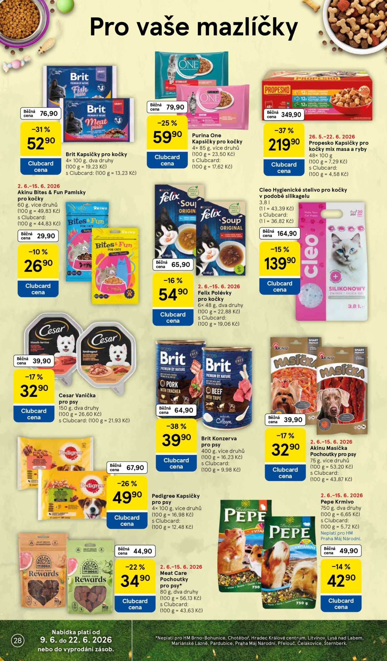 Leták TESCO - 10.6.2026 - 16.6.2026. Strana 28