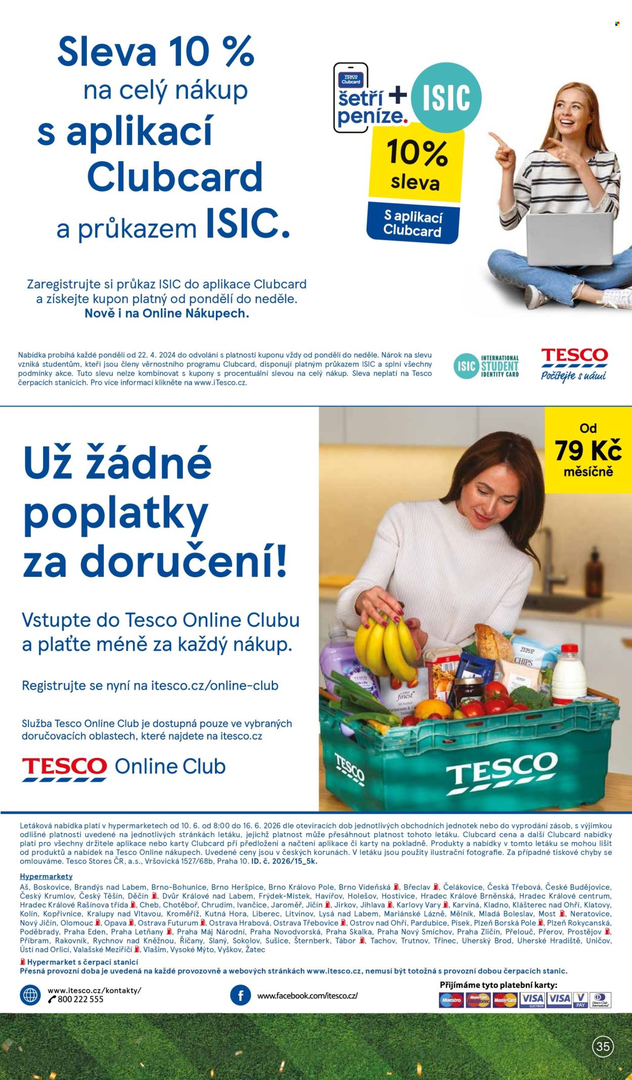 Leták TESCO - 10.6.2026 - 16.6.2026. Strana 35