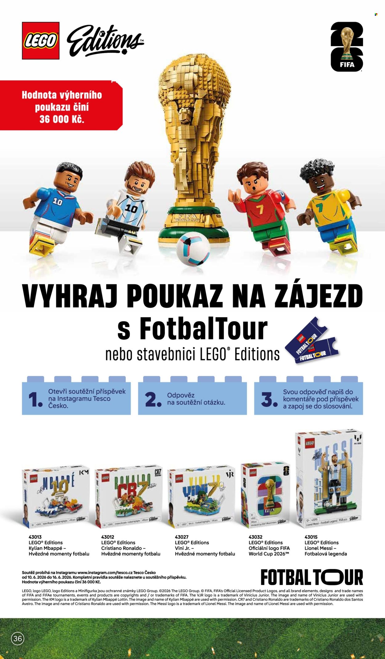 Leták TESCO - 10.6.2026 - 16.6.2026. Strana 36
