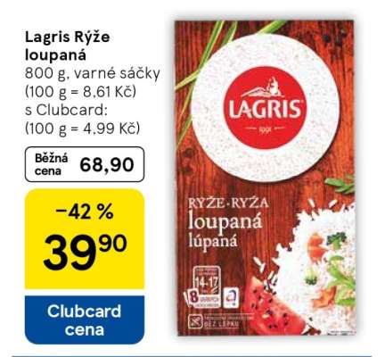 LAGRIS Rýže loupaná