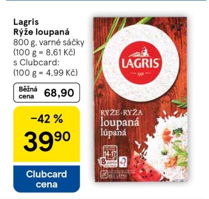 LAGRIS Rýže loupaná