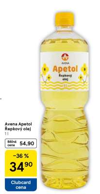 Avena Apetol Řepkový olej 1l