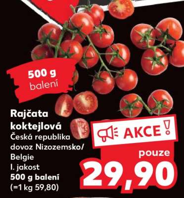 Rajčata koktejlová