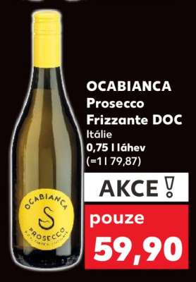 OCABIANCA Prosecco Frizzante DOC
