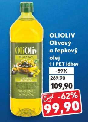 OLIOLIV Olivový a řepkový olej