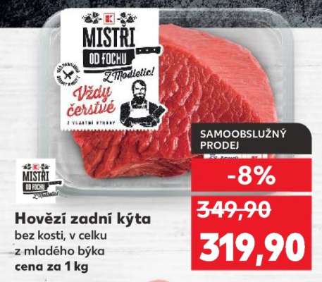 Hovězí zadní kýta