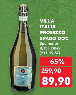 VILLA ITALIA PROSECCO SPAGO DOC