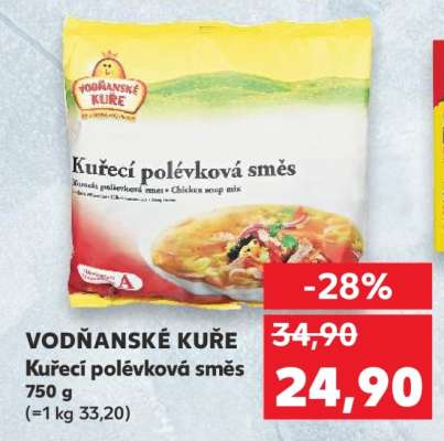 VODŇANSKÉ KUŘE Kuřecí polévková směs