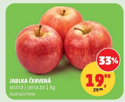 Jablka červená