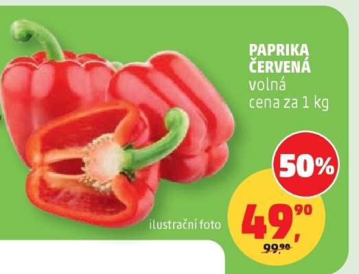 Paprika červená