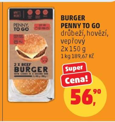 BURGER PENNY TO GO