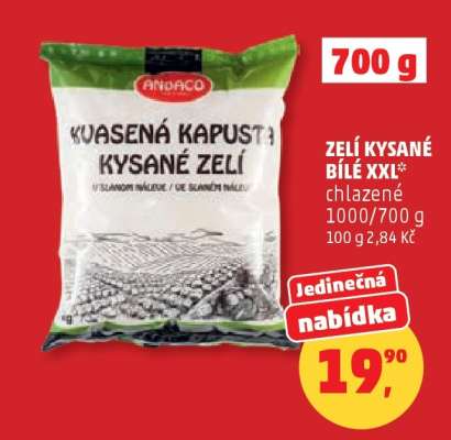 Zelí kysané bílé XXL