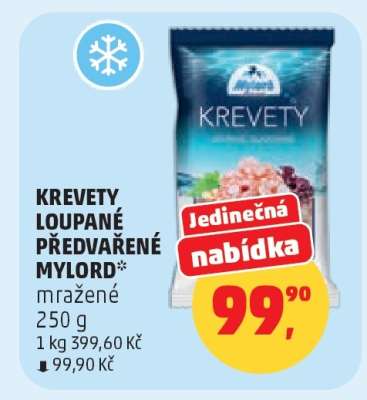 KREVETY LOUPANÉ PŘEDVAŘENÉ MYLORD*