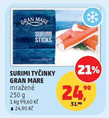 SURIMI TYČINKY GRAN MARE