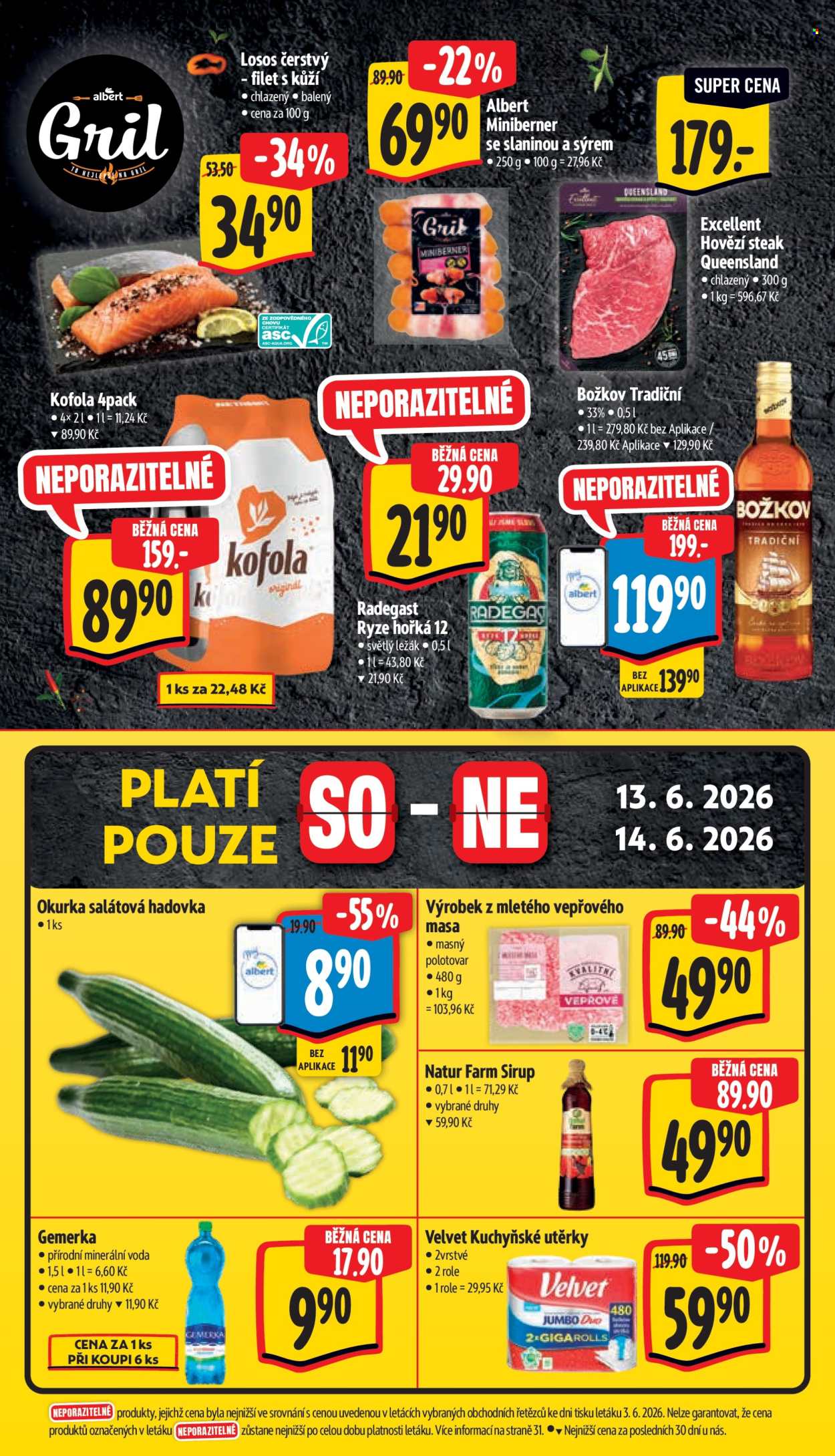 Leták Albert Hypermarket - 10.6.2026 - 16.6.2026. Strana 56